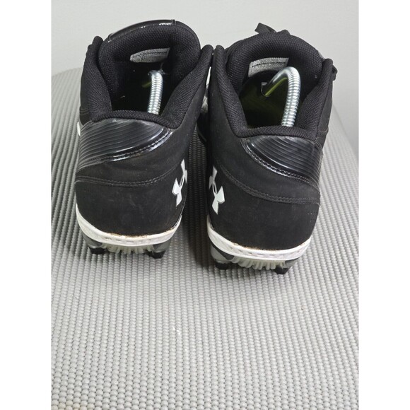 Under Armour Bound Black Athletic Cleats, Suede,‎ Support Strap. Size 11 main image 8